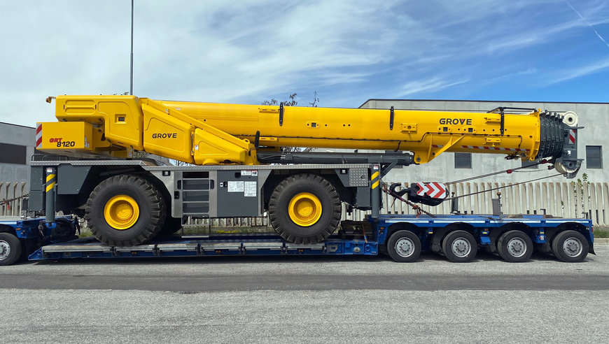 Limestone mine in Turkey hails rock-solid performance of Grove GRT8120